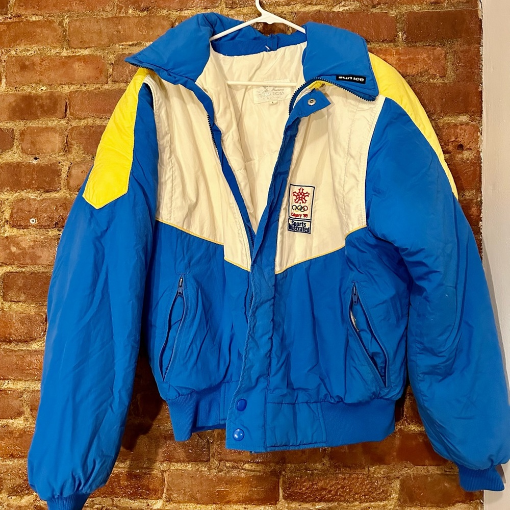 Vintage Sports Illustrated 1988 Olympic Puffy Jacket